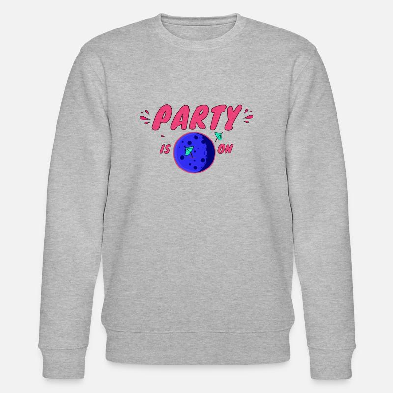 Partystandort - Stanley/Stella Unisex Bio-Sweatshirt CHANGER  - Grau meliert
