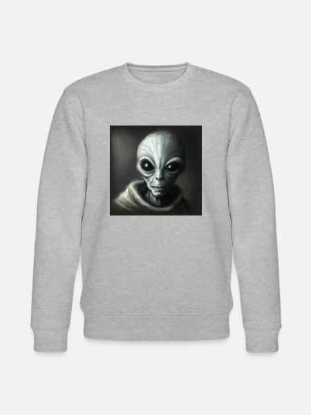 Alien - Stanley/Stella CHANGER Unisex Organic Sweatshirt - heather grey