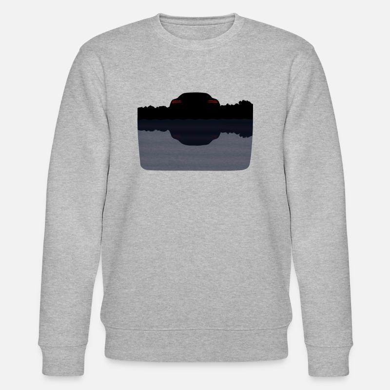 Auto am See - Stanley/Stella Unisex Bio-Sweatshirt CHANGER  - Grau meliert