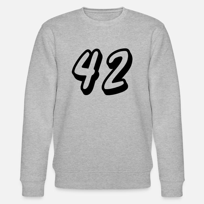 42 - Stanley/Stella Unisex Bio-Sweatshirt CHANGER  - Grau meliert