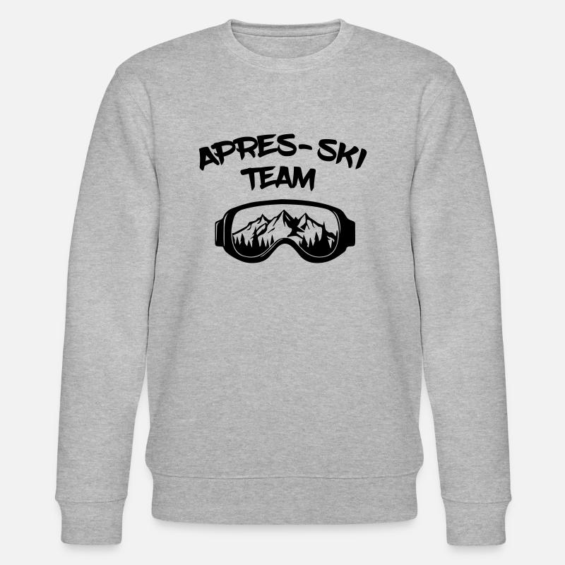 Apres Ski Team - Stanley/Stella Unisex Bio-Sweatshirt CHANGER  - Grau meliert