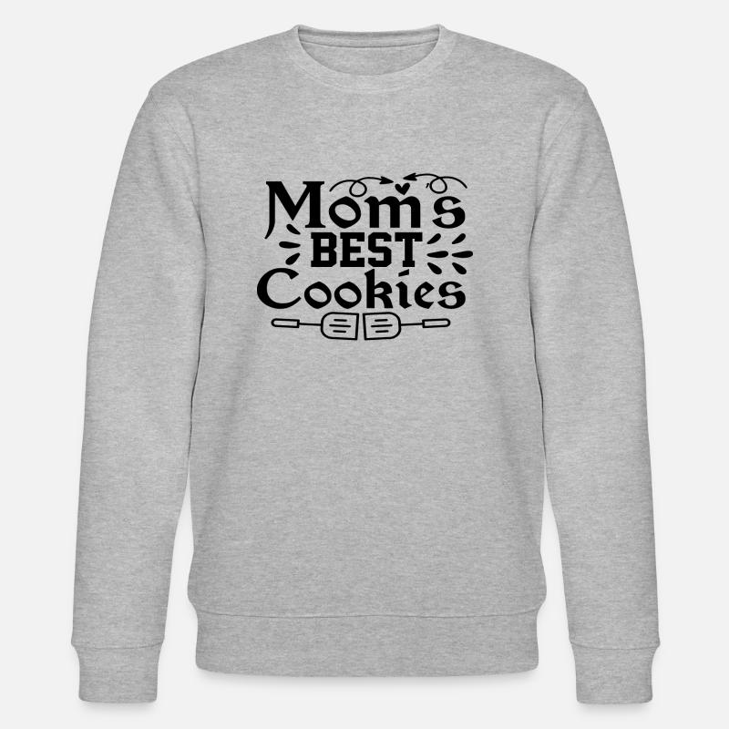Moms Best Cookies - Stanley/Stella Unisex Bio-Sweatshirt CHANGER  - Grau meliert