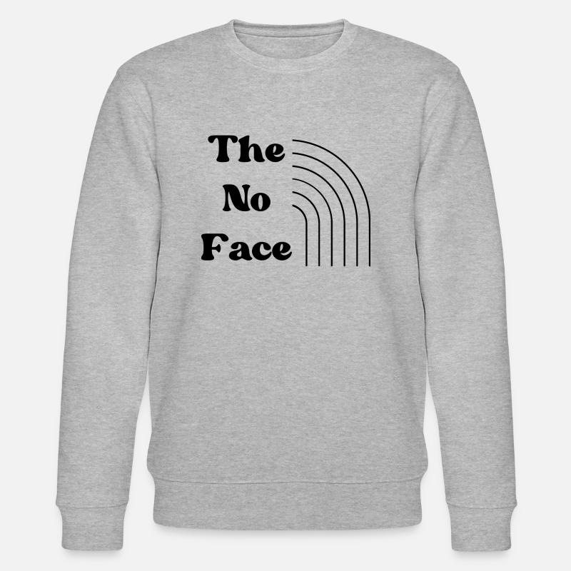 Sans visage forme - Sweat bio CHANGER Stanley/Stella Unisexe - gris chiné