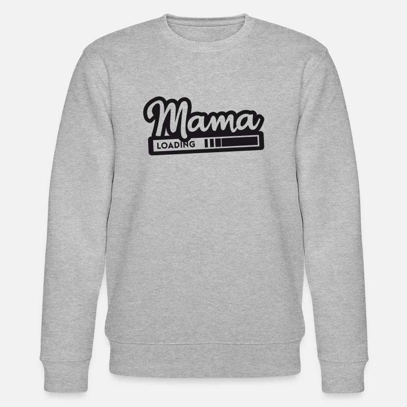 Mama loading - Stanley/Stella Unisex Bio-Sweatshirt CHANGER  - Grau meliert