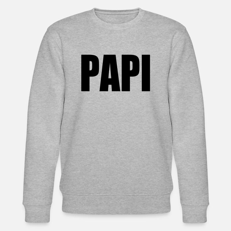 Papi - Sweat bio CHANGER Stanley/Stella Unisexe - gris chiné