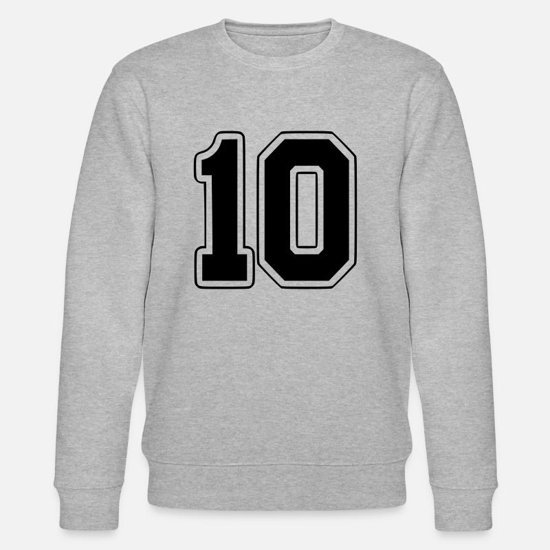 10 - Stanley/Stella Unisex Bio-Sweatshirt CHANGER  - Grau meliert