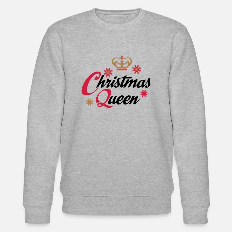 Weihnachten - Stanley/Stella Unisex Bio-Sweatshirt CHANGER  - Grau meliert