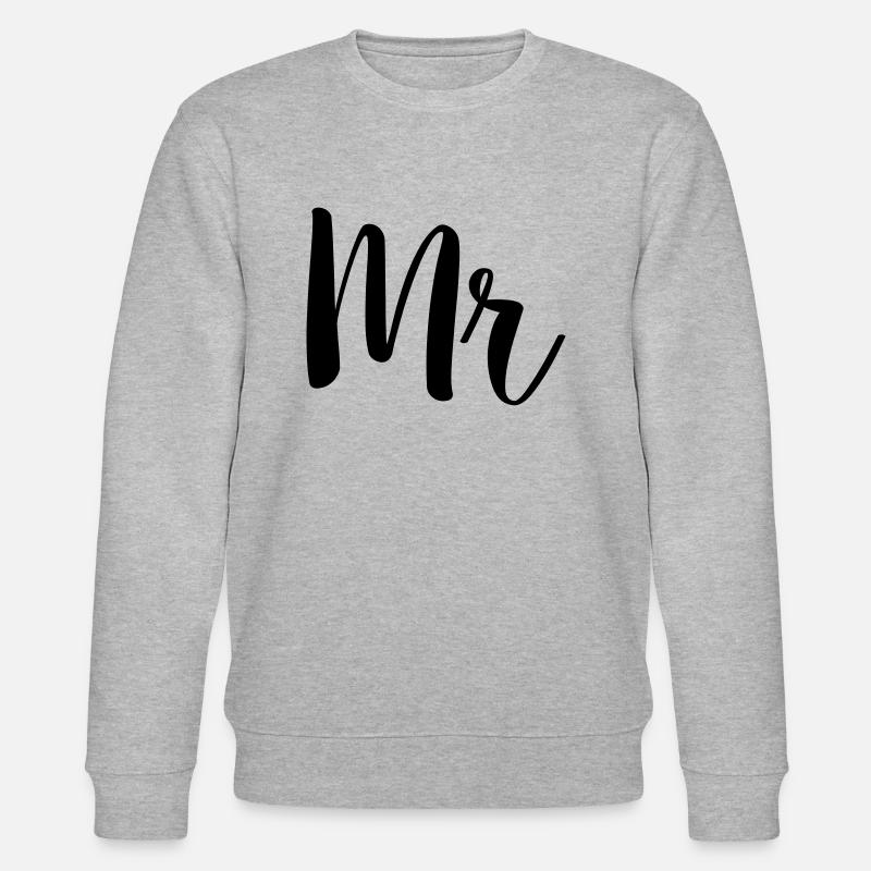 m simple - Sweat bio CHANGER Stanley/Stella Unisexe - gris chiné