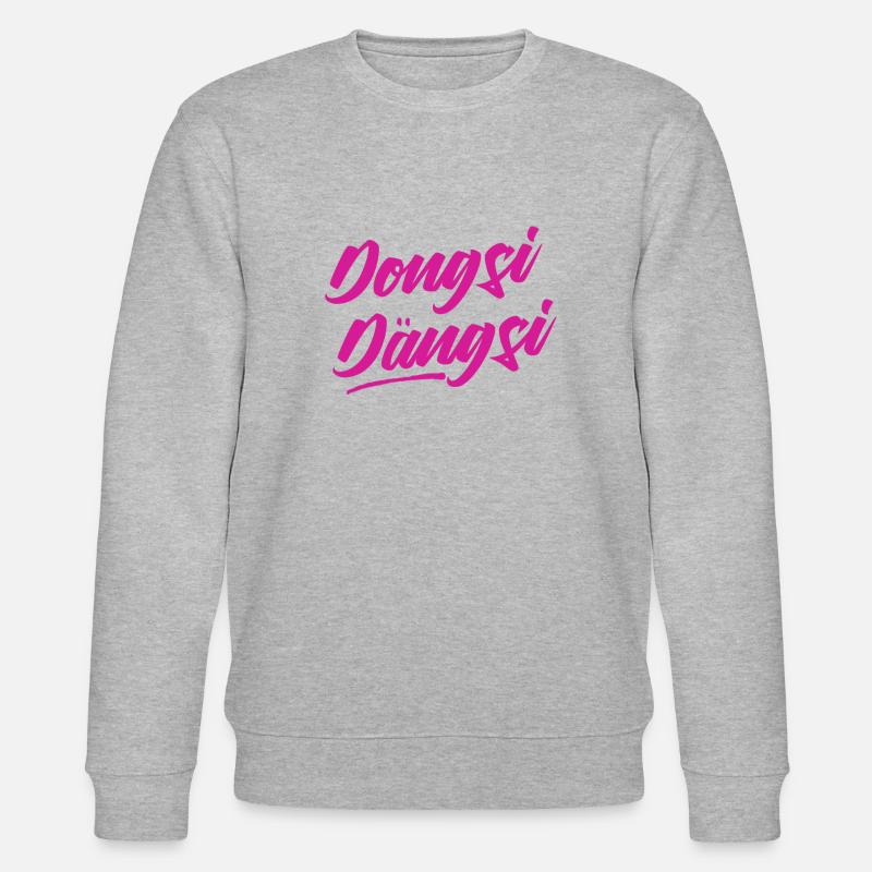 Dongsi Dängsi - Stanley/Stella Unisex Bio-Sweatshirt CHANGER - Grau meliert