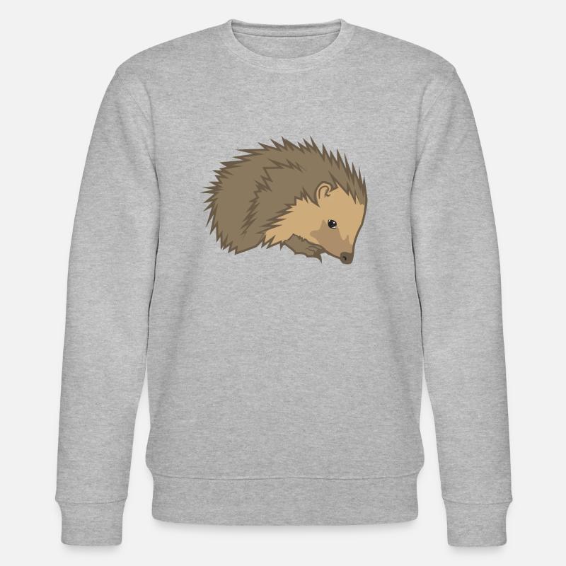 hérisson - Sweat bio CHANGER Stanley/Stella Unisexe - gris chiné
