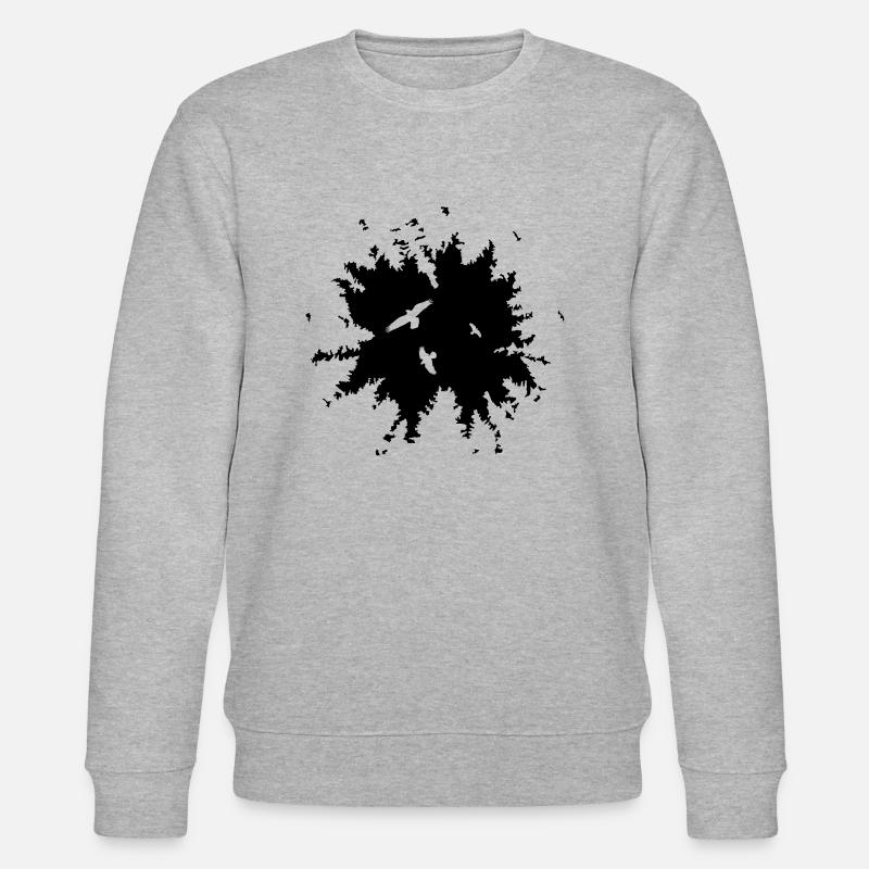forêt - Sweat bio CHANGER Stanley/Stella Unisexe - gris chiné