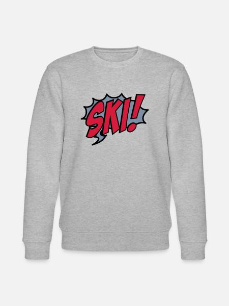 ski - Stanley/Stella Unisex Bio-Sweatshirt CHANGER - Grau meliert