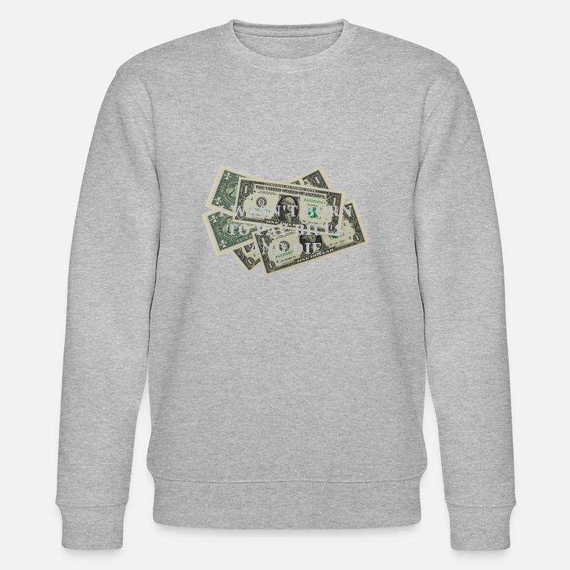 Payer les factures et mourir - Sweat bio CHANGER Stanley/Stella Unisexe - gris chiné