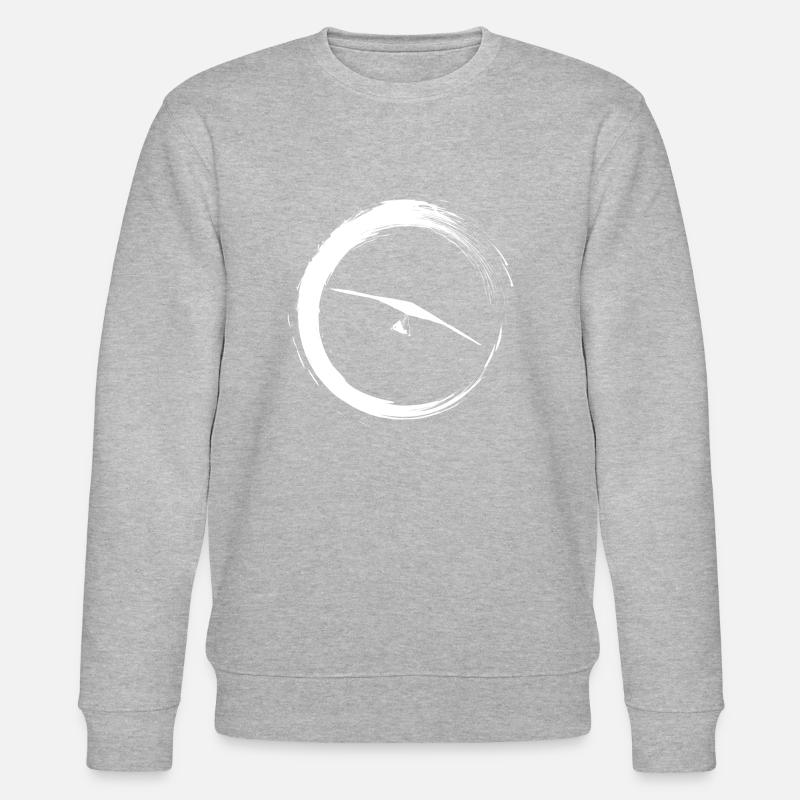 Hängegleitschirm - Stanley/Stella Unisex Bio-Sweatshirt CHANGER  - Grau meliert