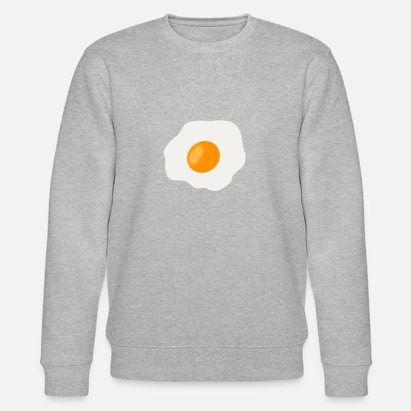Spiegelei - Stanley/Stella Unisex Bio-Sweatshirt CHANGER  - Grau meliert