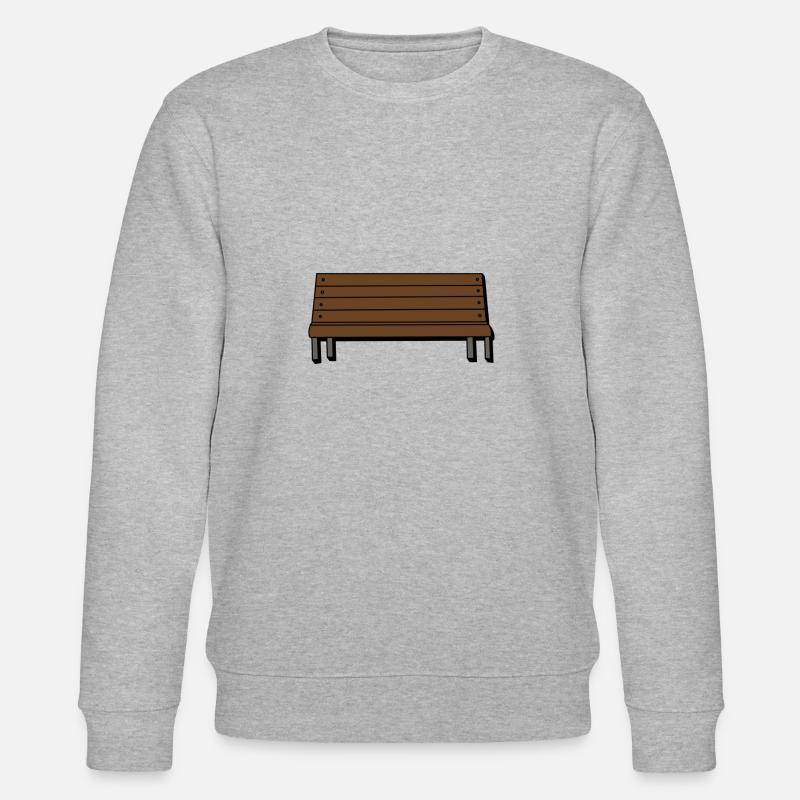 Sitzbank - Stanley/Stella Unisex Bio-Sweatshirt CHANGER  - Grau meliert