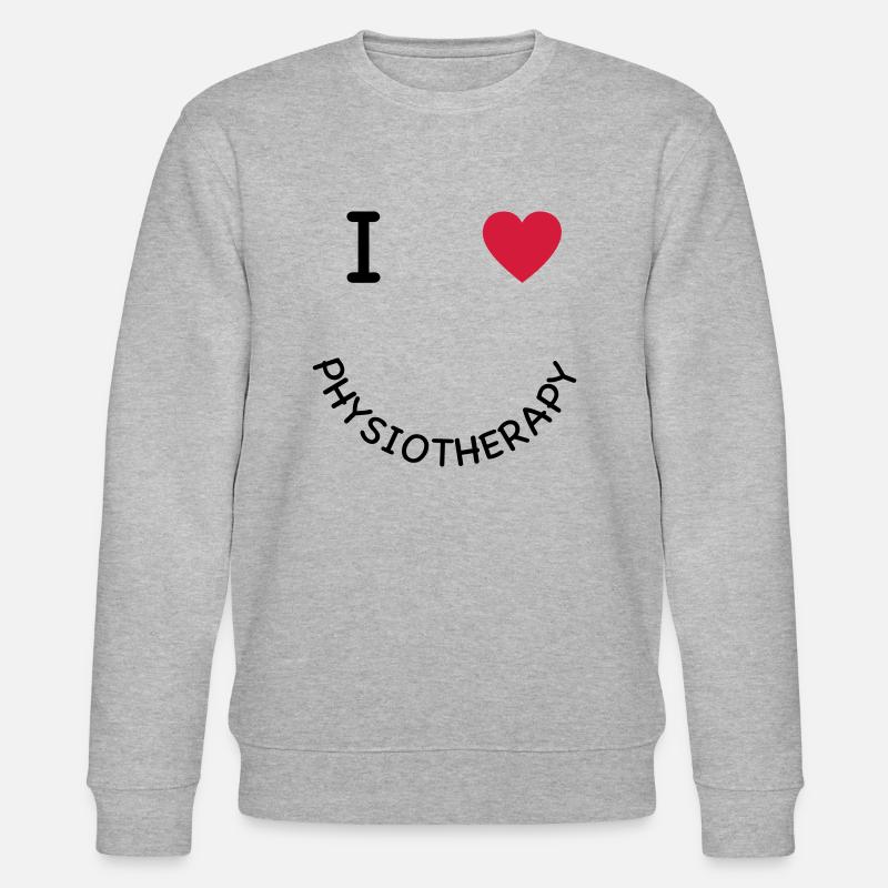 Physiotherapie - Stanley/Stella Unisex Bio-Sweatshirt CHANGER  - Grau meliert
