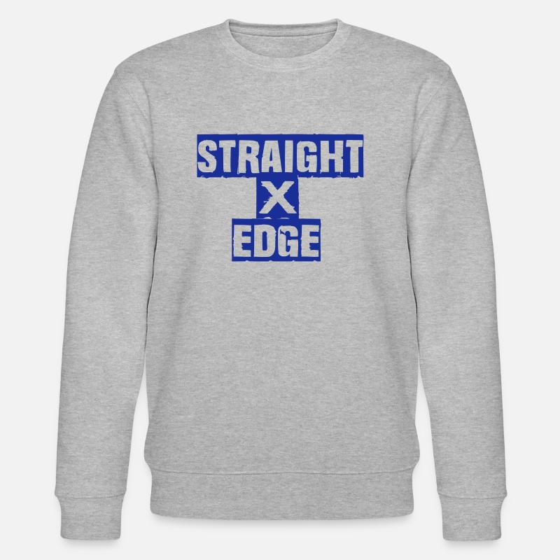 Gerade Kante - Stanley/Stella Unisex Bio-Sweatshirt CHANGER  - Grau meliert