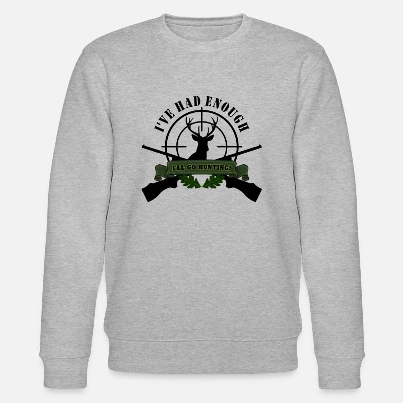Jagd - Stanley/Stella Unisex Bio-Sweatshirt CHANGER  - Grau meliert