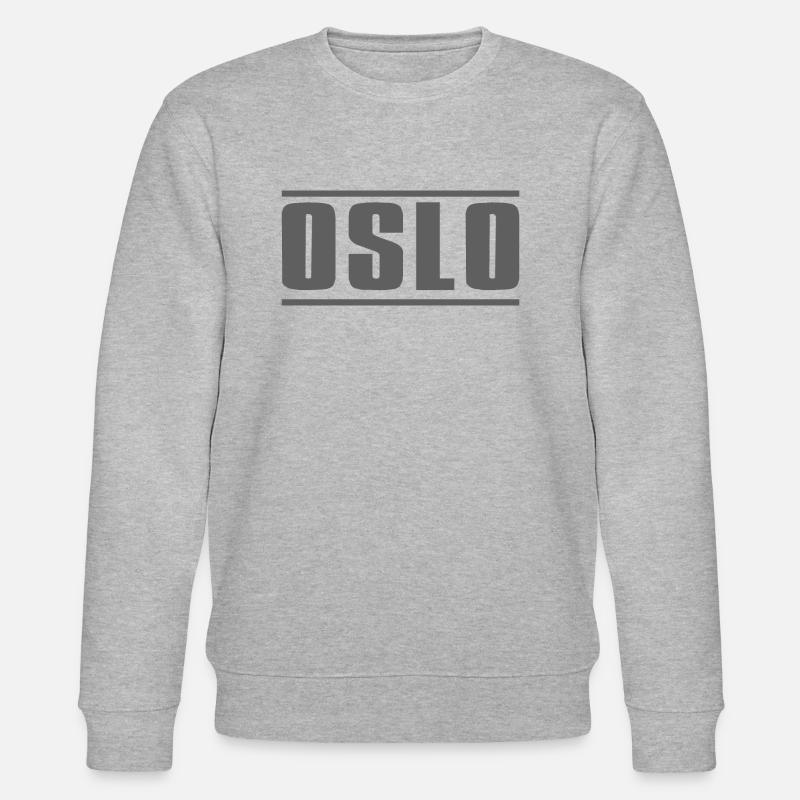 Oslo - Stanley/Stella Unisex Bio-Sweatshirt CHANGER  - Grau meliert