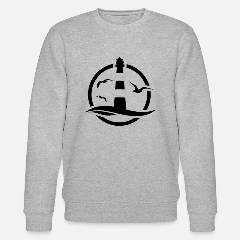 Leuchtturm - Stanley/Stella Unisex Bio-Sweatshirt CHANGER  - Grau meliert