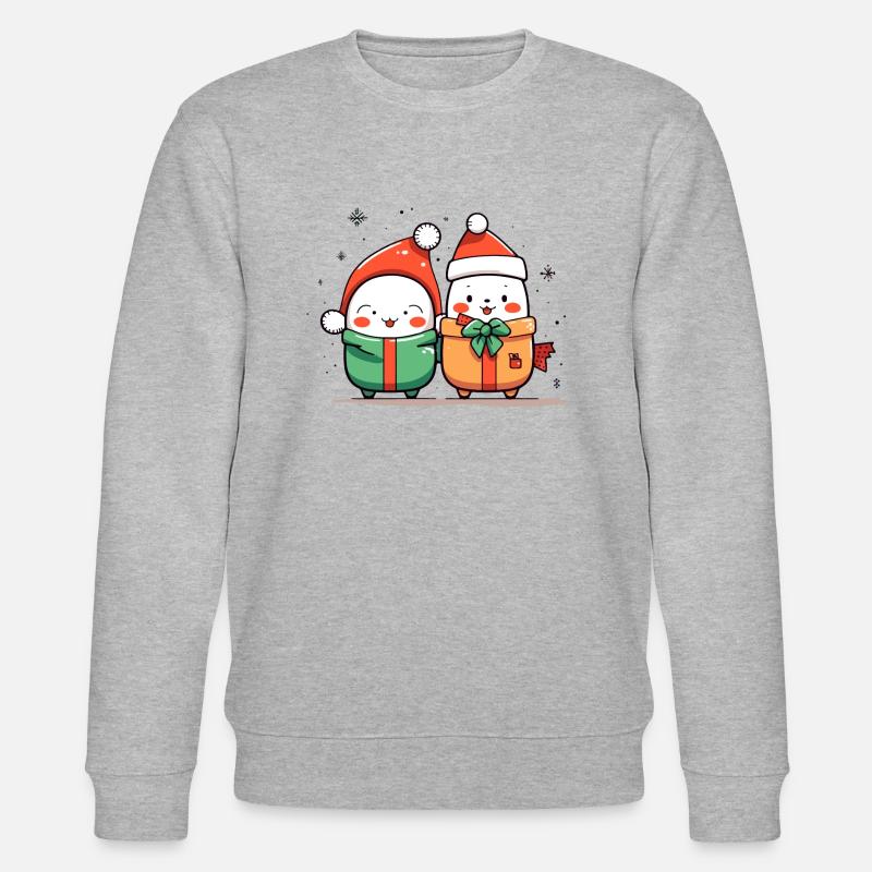 Copains de Noël - Sweat bio CHANGER Stanley/Stella Unisexe - gris chiné