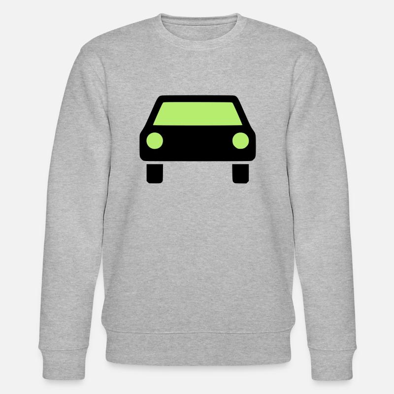 Auto Symbol - Stanley/Stella Unisex Bio-Sweatshirt CHANGER  - Grau meliert