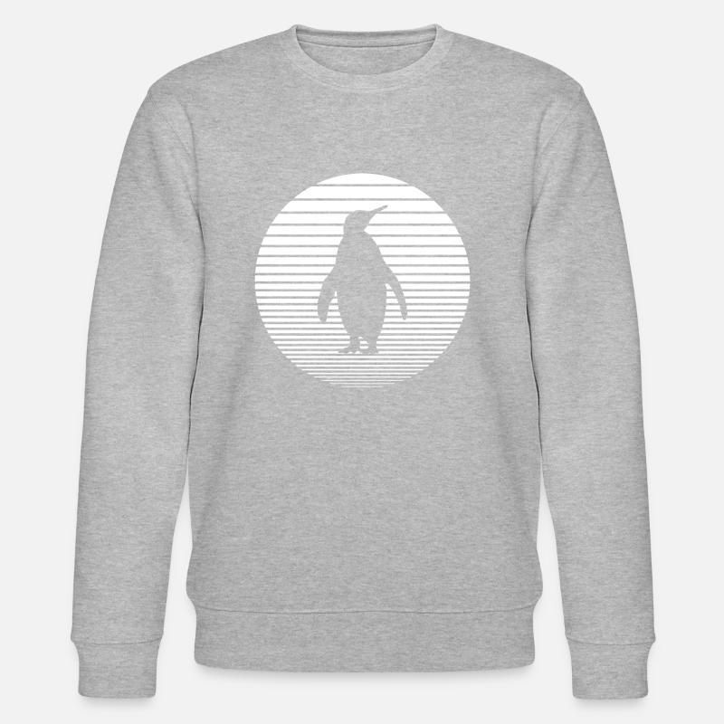 Pinguin - Stanley/Stella Unisex Bio-Sweatshirt CHANGER  - Grau meliert