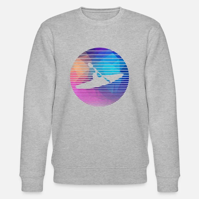 Kayak - Stanley/Stella Unisex Bio-Sweatshirt CHANGER  - Grau meliert