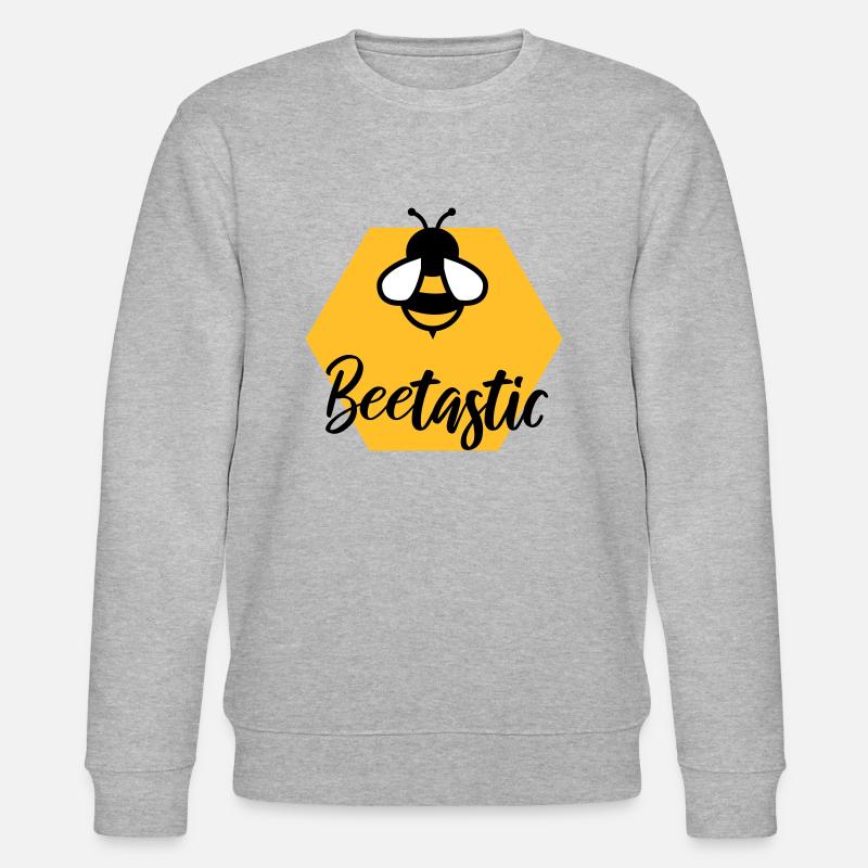 Beetastic - Stanley/Stella Unisex Bio-Sweatshirt CHANGER  - Grau meliert