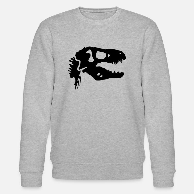 trex - Stanley/Stella Unisex Bio-Sweatshirt CHANGER  - Grau meliert