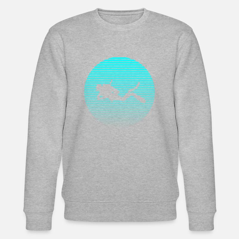 Tauchen - Stanley/Stella Unisex Bio-Sweatshirt CHANGER  - Grau meliert