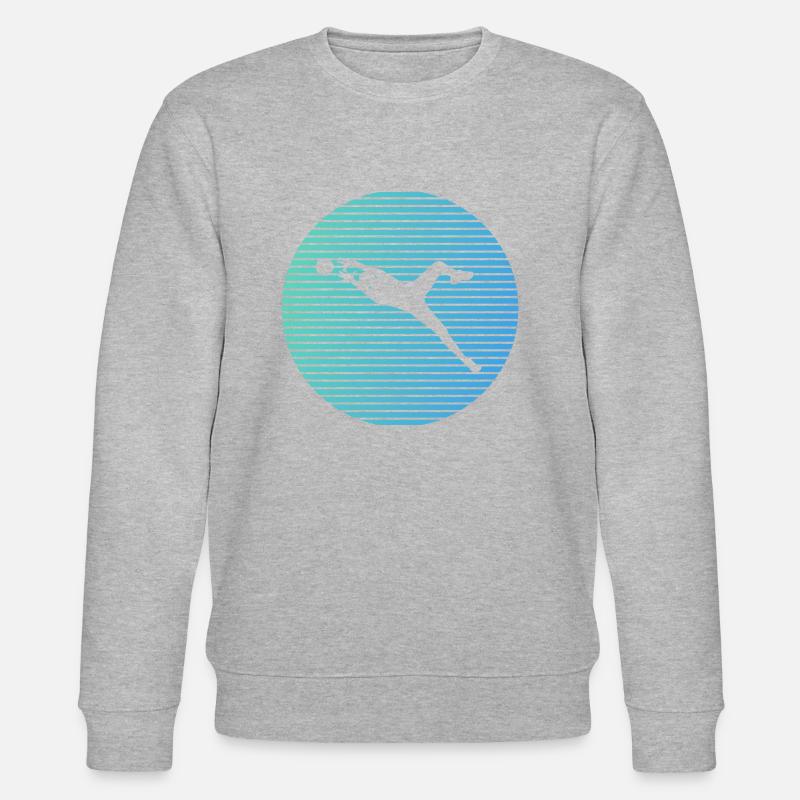 Torwart - Stanley/Stella Unisex Bio-Sweatshirt CHANGER  - Grau meliert
