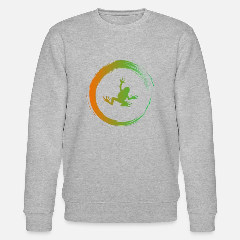 grenouille - Sweat bio CHANGER Stanley/Stella Unisexe - gris chiné