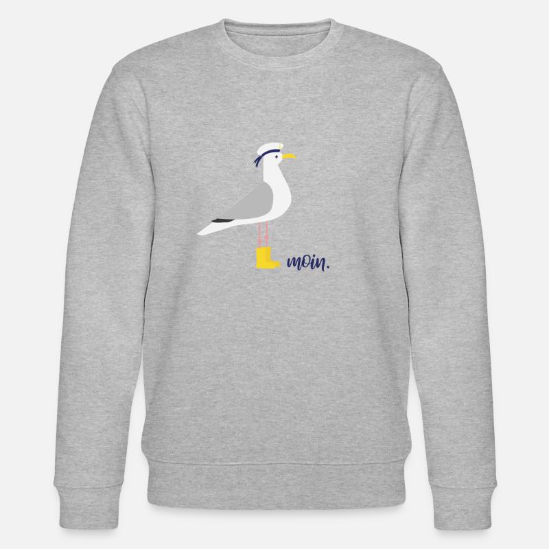 Möwe Gummistiefel MOIN - Stanley/Stella Unisex Bio-Sweatshirt CHANGER  - Grau meliert