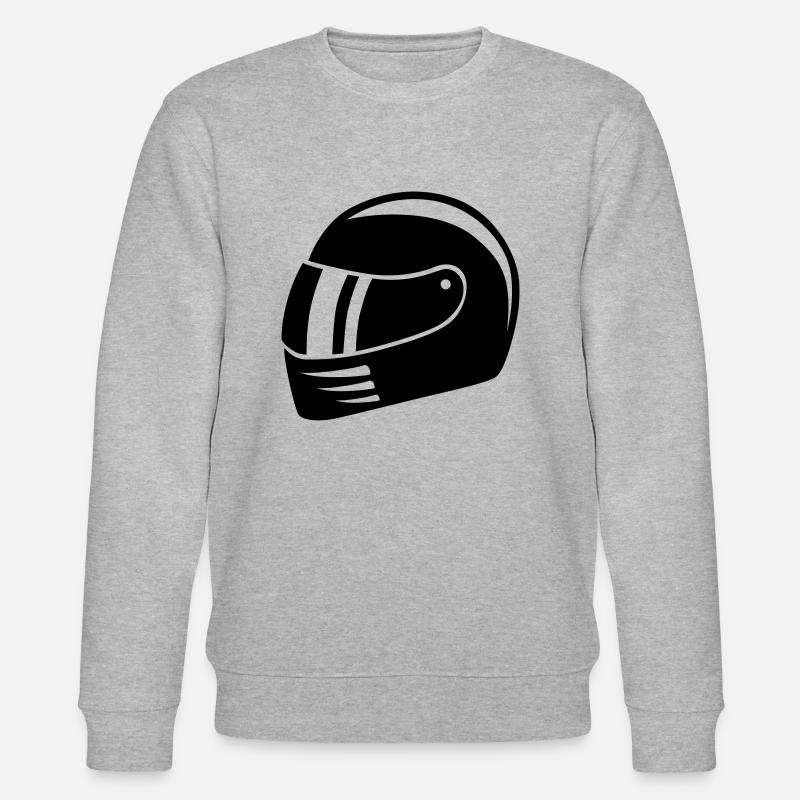 Motorradhelm - Stanley/Stella Unisex Bio-Sweatshirt CHANGER  - Grau meliert