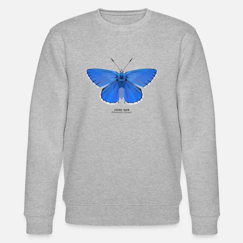Adonis Blue - Stanley/Stella Unisex Bio-Sweatshirt CHANGER  - Grau meliert