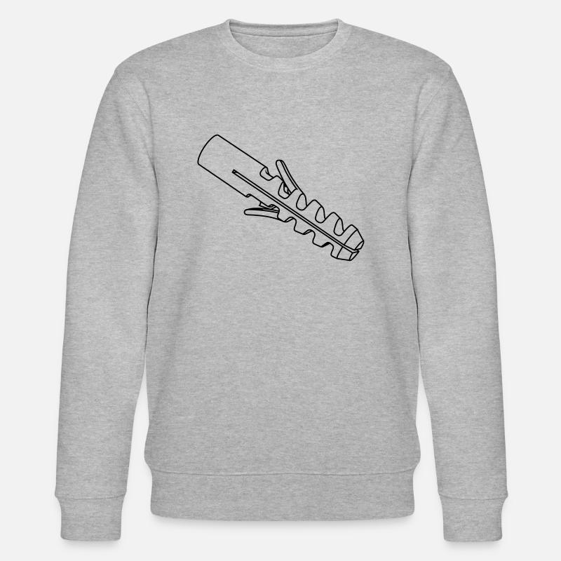 dübel - Sweat bio CHANGER Stanley/Stella Unisexe - gris chiné