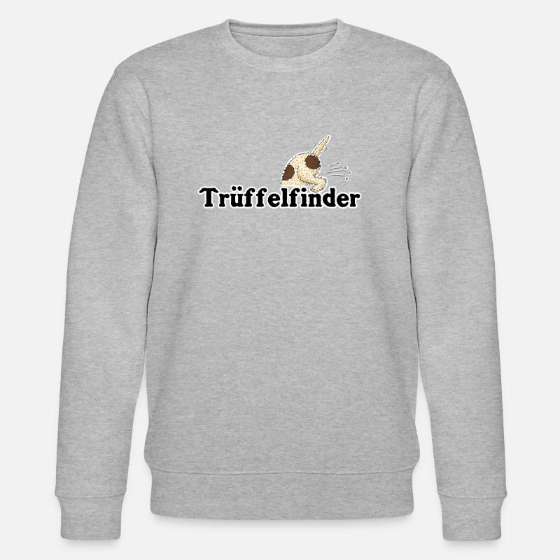 Trüffel4 1 - Stanley/Stella Unisex Bio-Sweatshirt CHANGER  - Grau meliert