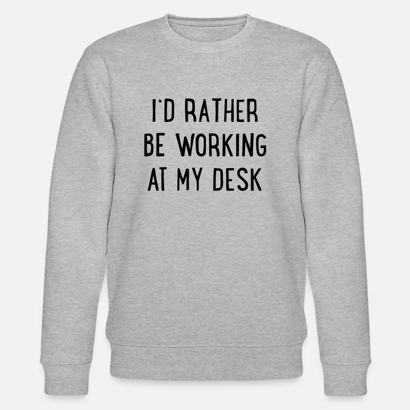 Meeting - Stanley/Stella Unisex Bio-Sweatshirt CHANGER  - Grau meliert