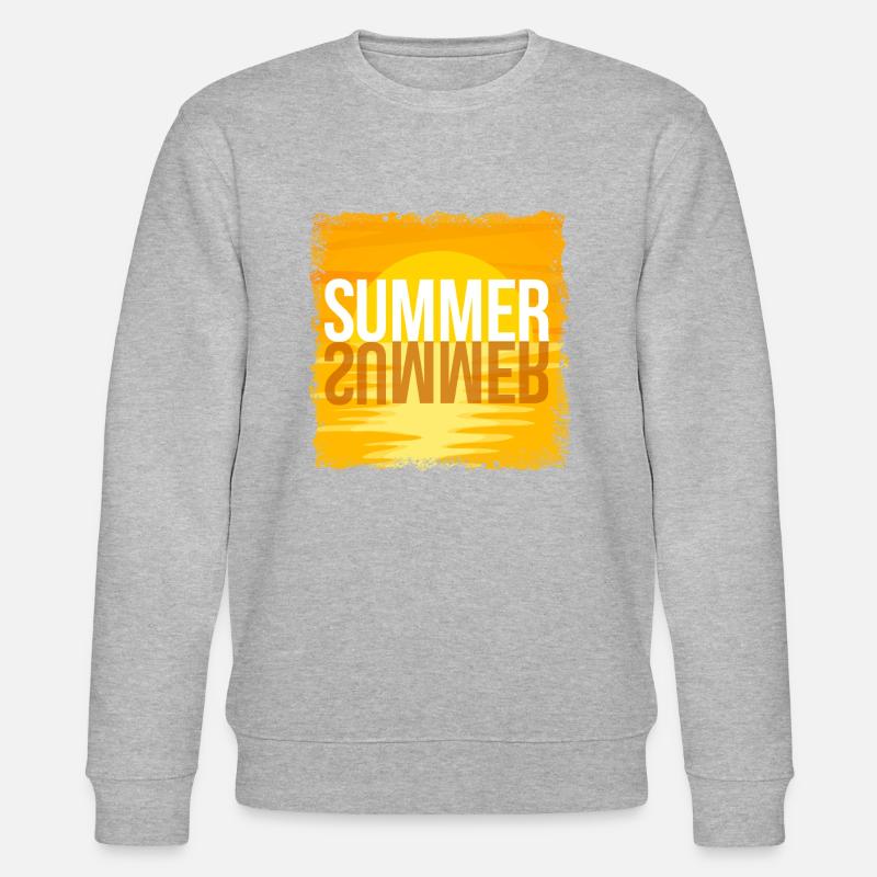 Sommer2 - Stanley/Stella Unisex Bio-Sweatshirt CHANGER  - Grau meliert
