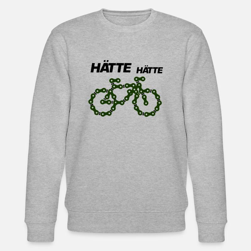 fahrrad - Stanley/Stella Unisex Bio-Sweatshirt CHANGER  - Grau meliert