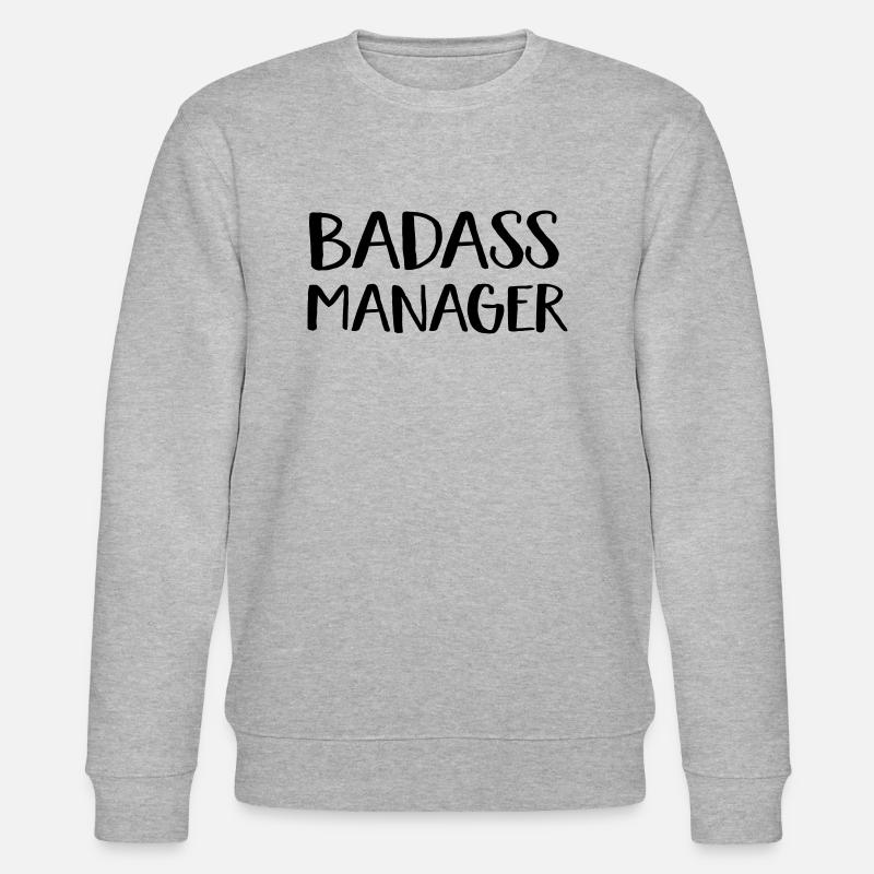 Manager - Stanley/Stella Unisex Bio-Sweatshirt CHANGER  - Grau meliert