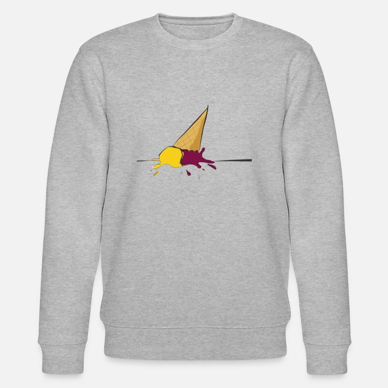 Eis - Stanley/Stella Unisex Bio-Sweatshirt CHANGER - Grau meliert