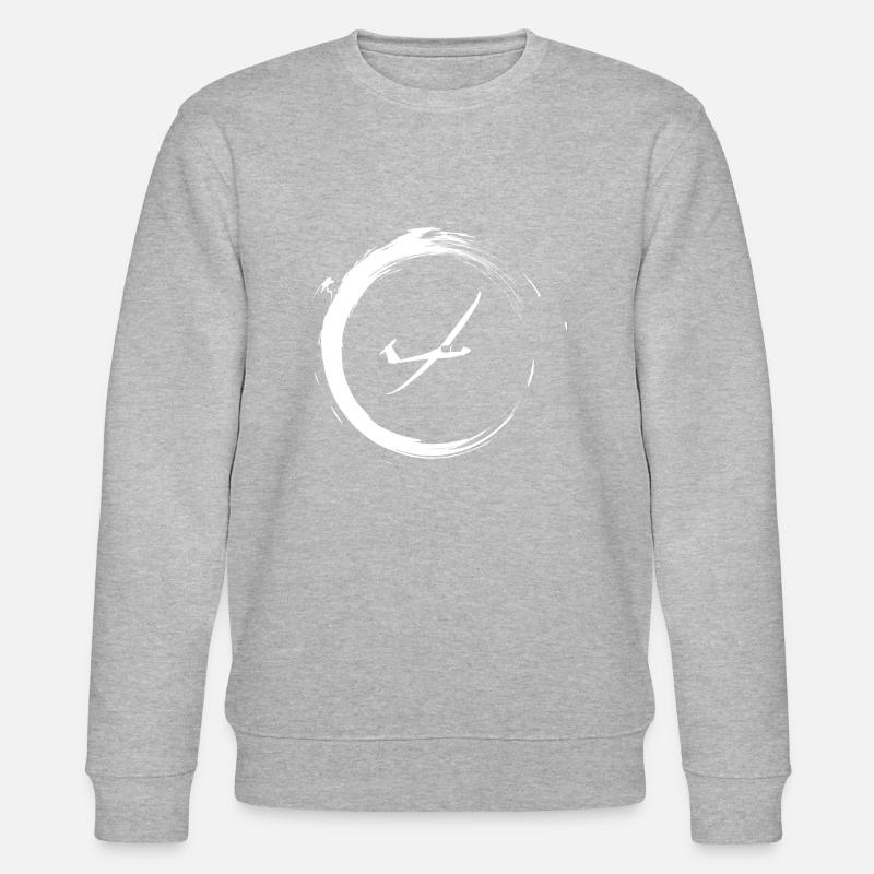 Segelfliegen - Stanley/Stella Unisex Bio-Sweatshirt CHANGER  - Grau meliert