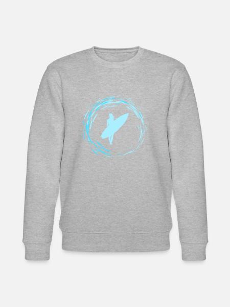 Surfer Girl - Stanley/Stella CHANGER Unisex Organic Sweatshirt - heather grey
