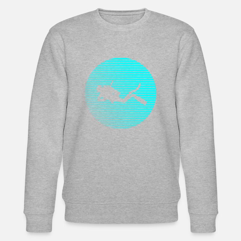 Tauchen - Stanley/Stella Unisex Bio-Sweatshirt CHANGER  - Grau meliert
