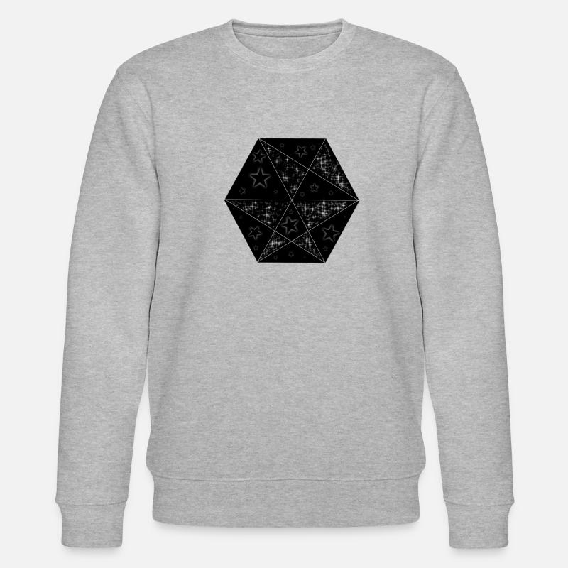 Struck by Lightning - Stardust - Stanley/Stella CHANGER Unisex Organic Sweatshirt - heather grey