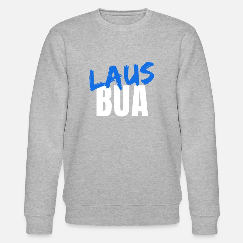 LAUSBUA - Stanley/Stella Unisex Bio-Sweatshirt CHANGER  - Grau meliert