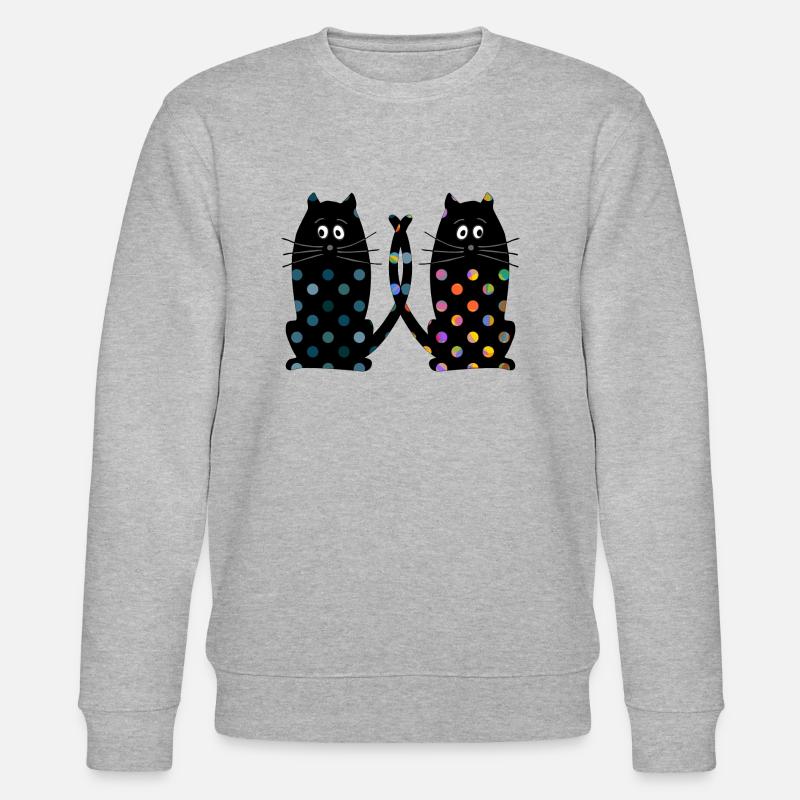 Chats - Sweat bio CHANGER Stanley/Stella Unisexe - gris chiné